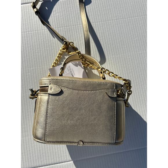 Coach | Gold Trail Crossbody Bag with Quilting - Picture 8 of 16